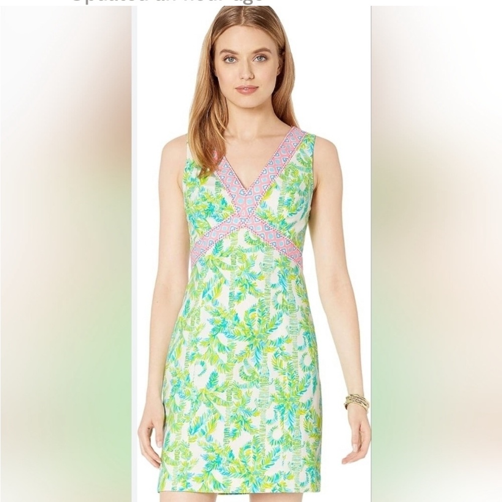 Lilly Pulitzer sleeveless dress-size 14
NWOT- never been worn